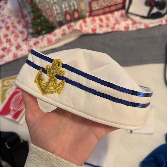 Sailor Costume (plus captain set) - Red, White, and Blue - Picture 2 of 11